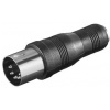 Adaptér PremiumCord stereo jack 3,5 mm - DIN 5pin Female/Male Adaptér PremiumCord stereo jack 3,5 mm - DIN 5pin Female/Male