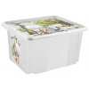 Keeeper box s vekom malý Winnie Transparent II 24 l Keeeper box s vekom malý Winnie Transparent II 24 l
