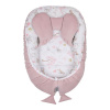 BELISIMA Hniezdočko pre bábätko Velvet Just Love ružová BELISIMA Hniezdočko pre bábätko Velvet Just Love ružová