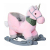 Lean Toys Hojdací koník – ružový jednorožec 2v1 Lean Toys Hojdací koník – ružový jednorožec 2v1