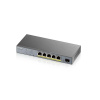 ZyXEL Zyxel GS1350-6HP-EU0101F sieťový prepínač Riadený L2 Gigabit Ethernet (10/100/1000) Podpora napájania cez Ethernet (PoE) Šedá (GS1350-6HP-EU0101F) ZyXEL Zyxel GS1350-6HP-EU0101F sieťový prepínač Riadený L2 Gigabit Ethernet (10/100/1000) Podpora napájania cez Ethernet (PoE) Šedá (GS1350-6HP-EU0101F)