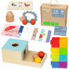 BOX XXL MONTESSORI EDUKAČNÝ 7v1 SENZORICKÝ 7-8 MESIACOV TOOKY TOY BOX XXL MONTESSORI EDUKAČNÝ 7v1 SENZORICKÝ 7-8 MESIACOV TOOKY TOY