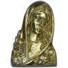 Tvár panny Márie 20 cm, zlatá Tvár panny Márie 20 cm, zlatá