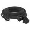 Emos 2Z 20m guma 16A 1.5mm2 IP44 čierny P0603 - Predlžovací kábel Emos 2Z 20m guma 16A 1.5mm2 IP44 čierny P0603 - Predlžovací kábel