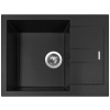 Granitový dřez AMANDA 650 Pureblack Granitový dřez AMANDA 650 Pureblack
