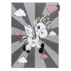 Dětský kusový koberec Petit Unicorn grey 160x220 cm Dětský kusový koberec Petit Unicorn grey 160x220 cm