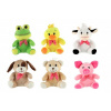 TEDDIES Plyšové sediace zvieratko 16cm TEDDIES Plyšové sediace zvieratko 16cm