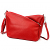 Dámska kožená kabelka cez rameno Luka 24-051 červená 32 x 22 x 14 cm Dámska kožená kabelka cez rameno Luka 24-051 červená 32 x 22 x 14 cm