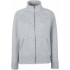 F.O.L. | Premium Lady-Fit Sweat Jacket, Dámska mikina, sivá Heather, M F.O.L. | Premium Lady-Fit Sweat Jacket, Dámska mikina, sivá Heather, M
