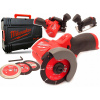 Milwaukee M12 FCOT-422X uhlová brúska sada 4933464619 Milwaukee M12 FCOT-422X uhlová brúska sada 4933464619