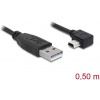 Delock USB kabel USB 2.0 USB-A zástrčka, USB Mini-B zástrčka 0.50 m černá 82680 Delock USB kabel USB 2.0 USB-A zástrčka, USB Mini-B zástrčka 0.50 m černá 82680