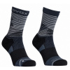 ORTOVOX Dámske ponožky W's ALL MOUNTAIN MID SOCKS black raven - čierne Veľkosť: 35-38 ORTOVOX Dámske ponožky W's ALL MOUNTAIN MID SOCKS black raven - čierne Veľkosť: 35-38