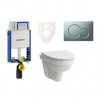 Cenovo zvýhodnený závesný WC set Geberit na zamurovanie + WC Laufen Laufen Pro Nordic SIKOGE2H3 Cenovo zvýhodnený závesný WC set Geberit na zamurovanie + WC Laufen Laufen Pro Nordic SIKOGE2H3