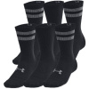 Unisex ponožky Under Armour Essential 6-bal. čierna S Unisex ponožky Under Armour Essential 6-bal. čierna S