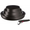 Tefal L3979253 Súprava riadu Ingenio Eco Resist, panvica 24/28 cm, panvica 16/20 cm, odnímateľná rukoväť, 5 kusov, čierna Tefal Tefal L3979253 Súprava riadu Ingenio Eco Resist, panvica 24/28 cm, panvica 16/20 cm, odnímateľná rukoväť, 5 kusov, čierna Tefal