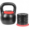 Gorilla Sports Kettlebell, nastaviteľná hmotnosť 8 - 16 kg Gorilla Sports Kettlebell, nastaviteľná hmotnosť 8 - 16 kg