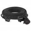 Emos 2Z 25m guma 16A 1.5mm2 IP44 čierny P0604 - Predlžovací kábel Emos 2Z 25m guma 16A 1.5mm2 IP44 čierny P0604 - Predlžovací kábel
