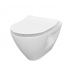 Cersanit Mille Závesné WC s doskou SoftClose, CleanOn, biela S701-454 Cersanit Mille Závesné WC s doskou SoftClose, CleanOn, biela S701-454