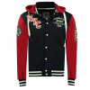 GEOGRAPHICAL NORWAY mikina pánska baseballová ALL IN MEN HOOD 100 XXL tmavo modrá GEOGRAPHICAL NORWAY mikina pánska baseballová ALL IN MEN HOOD 100 XXL tmavo modrá