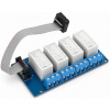 Tinycontrol Rozširujúcí modul 4x relé 250VAC/16A pre LK3 a LK4 Tinycontrol Rozširujúcí modul 4x relé 250VAC/16A pre LK3 a LK4