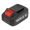 YATO Baterie náhradní 18V Li-Ion 4,0 AH YATO Baterie náhradní 18V Li-Ion 4,0 AH