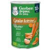 Gerber Organic Chrumky Pšenično-ovsené s mrkvou (od ukonč. 10. mesiaca) 35 g detské chrumky Gerber Organic Chrumky Pšenično-ovsené s mrkvou (od ukonč. 10. mesiaca) 35 g detské chrumky