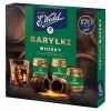 E. Wedel Baryłki s príchuťou whisky a alkoholom v dezertnej čokoláde 200 g E. Wedel Baryłki s príchuťou whisky a alkoholom v dezertnej čokoláde 200 g