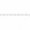 zahrada-XL Záhradný plot s vrchnou časťou z ocele 1426x75 cm čierny 277710 zahrada-XL Záhradný plot s vrchnou časťou z ocele 1426x75 cm čierny 277710