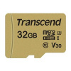TRANSCEND MicroSDHC karta 32GB 500S, UHS-I U3 V30 + adaptér TS32GUSD500S TRANSCEND MicroSDHC karta 32GB 500S, UHS-I U3 V30 + adaptér TS32GUSD500S