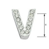 Navlékací písmenka V 18 mm Navlékací písmenka V 18 mm