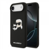 Zadný kryt Karl Lagerfeld Liquid Silicone Double Heads MagSafe pre iPhone 17 Air Black Zadný kryt Karl Lagerfeld Liquid Silicone Double Heads MagSafe pre iPhone 17 Air Black