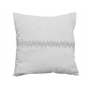Textilomanie Dekoračná obliečka na vankúš MELODY 40x40 cm, biela Textilomanie Dekoračná obliečka na vankúš MELODY 40x40 cm, biela