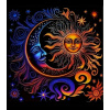 DIAMANTOVÁ MOZAIKA SLNKO A MESIAC 30X40CM 2000123 DIAMANTOVÁ MOZAIKA SLNKO A MESIAC 30X40CM 2000123