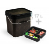 Vedro ZFISH Z-Core Bucket s miskou, 17 litrov Vedro ZFISH Z-Core Bucket s miskou, 17 litrov