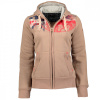GEOGRAPHICAL NORWAY mikina dámska GASMINE LADY 100 EO M Taupe GEOGRAPHICAL NORWAY mikina dámska GASMINE LADY 100 EO M Taupe