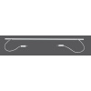 Paulmann Prívodné vedenie AirLED System L&E tuhé 30 cm biele, kovové Paulmann Prívodné vedenie AirLED System L&E tuhé 30 cm biele, kovové