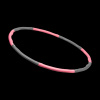 Zoštíhľujúca obruč Hula Hoop 95 cm, ružová, REBEL ACTIVE Zoštíhľujúca obruč Hula Hoop 95 cm, ružová, REBEL ACTIVE