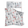 Posteľná Bielizeň s vianočným motívom 140x200 scandic 079 snehuliaci Posteľná Bielizeň s vianočným motívom 140x200 scandic 079 snehuliaci