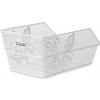 Kôš zadný Basil Cento kvietkový 39x24x20,5cm biely Kôš zadný Basil Cento kvietkový 39x24x20,5cm biely