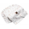 Mušelínová sada GOOSE 30x35cm, 95x95cm, 2D letná, Baby Nellys, biela Mušelínová sada GOOSE 30x35cm, 95x95cm, 2D letná, Baby Nellys, biela