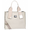 Grosso Elegantní větší perlově béžová dámská kabelka do ruky S684 GROSSO Grosso Elegantní větší perlově béžová dámská kabelka do ruky S684 GROSSO