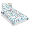 BELLATEX Obliečky bavlna 90/CH47 zvieratká v zime 140 × 200, 70 × 90 cm BELLATEX Obliečky bavlna 90/CH47 zvieratká v zime 140 × 200, 70 × 90 cm