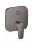 Hansgrohe Sprchová a vanová baterie Talis E bez podomítkového tělesa kartáčovaný černý chrom 71745340 Hansgrohe Sprchová a vanová baterie Talis E bez podomítkového tělesa kartáčovaný černý chrom 71745340