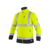 Bunda CXS PRESTON, výstražná, fleece, žlto-modrá Velikost: M Bunda CXS PRESTON, výstražná, fleece, žlto-modrá Velikost: M