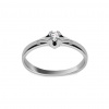 iZlato Forever Diamantový zásnubný prsteň Always s lab-grown diamantom 0,08 ct z bieleho zlata, 9K BSBR149AMHR iZlato Forever Diamantový zásnubný prsteň Always s lab-grown diamantom 0,08 ct z bieleho zlata, 9K BSBR149AMHR