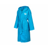 Detský župan z mikrovlákna arena Zeal - pre dámy - veľ. 128 - farba: modrá Detský župan z mikrovlákna arena Zeal - pre dámy - veľ. 128 - farba: modrá