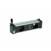 Power Frame 1xUTE 230V, 1xCustom, nabíjačka (USB A + USB C), 0.2m kábel 1.5mm², GST18, hliník/čierny Power Frame 1xUTE 230V, 1xCustom, nabíjačka (USB A + USB C), 0.2m kábel 1.5mm², GST18, hliník/čierny