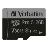 Verbatim 47046 paměťová karta 512 GB MicroSDXC UHS-I Třída 10 Verbatim 47046 paměťová karta 512 GB MicroSDXC UHS-I Třída 10