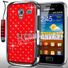 Zadný kryt Samsung Galaxy Ace 2 – Chrome – červená Zadný kryt Samsung Galaxy Ace 2 – Chrome – červená