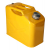 Bezpečnostný kanister DENIOS z ocele, lakovaný, s prepravným schválením, tesnenie EPDM, 10 litrov Bezpečnostný kanister DENIOS z ocele, lakovaný, s prepravným schválením, tesnenie EPDM, 10 litrov
